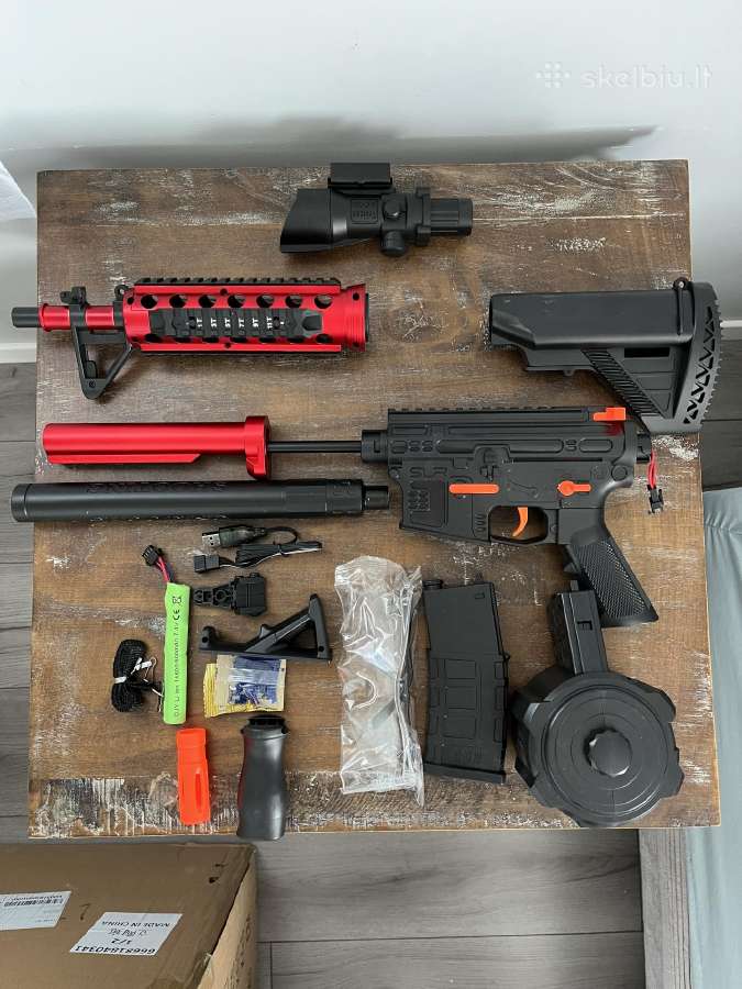 Geliniai Šautuvai Blaster Glock Fn Scar M416 Orbie - nuotraukos Nr. 12
