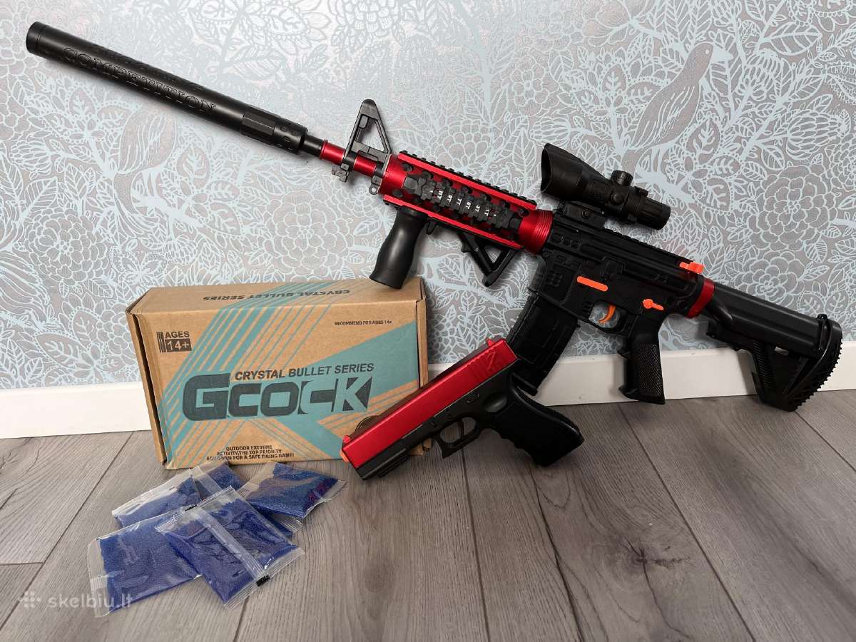Geliniai Šautuvai Blaster Glock Fn Scar M416 Orbie - nuotraukos Nr. 11
