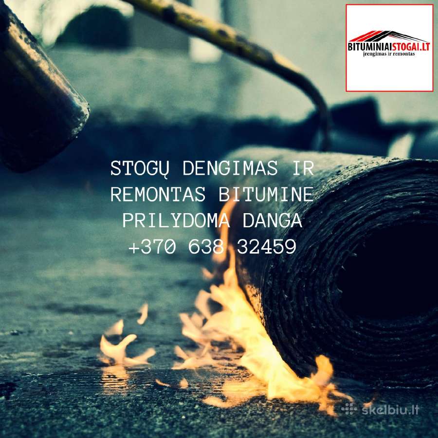 Stogų dengimas ir remontas prilydoma danga