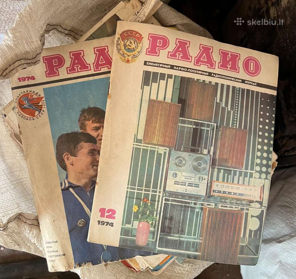 Žurnalai turiu daug vnt