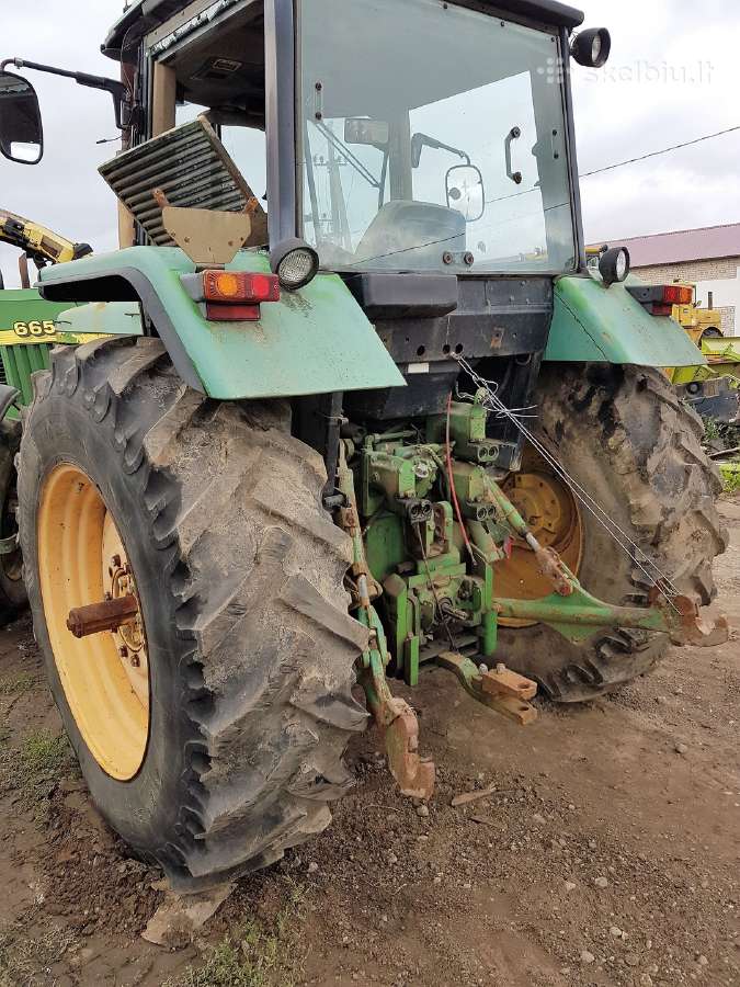 Traktorius John Deere 4455 Ardomas Dalimis - nuotraukos Nr. 2