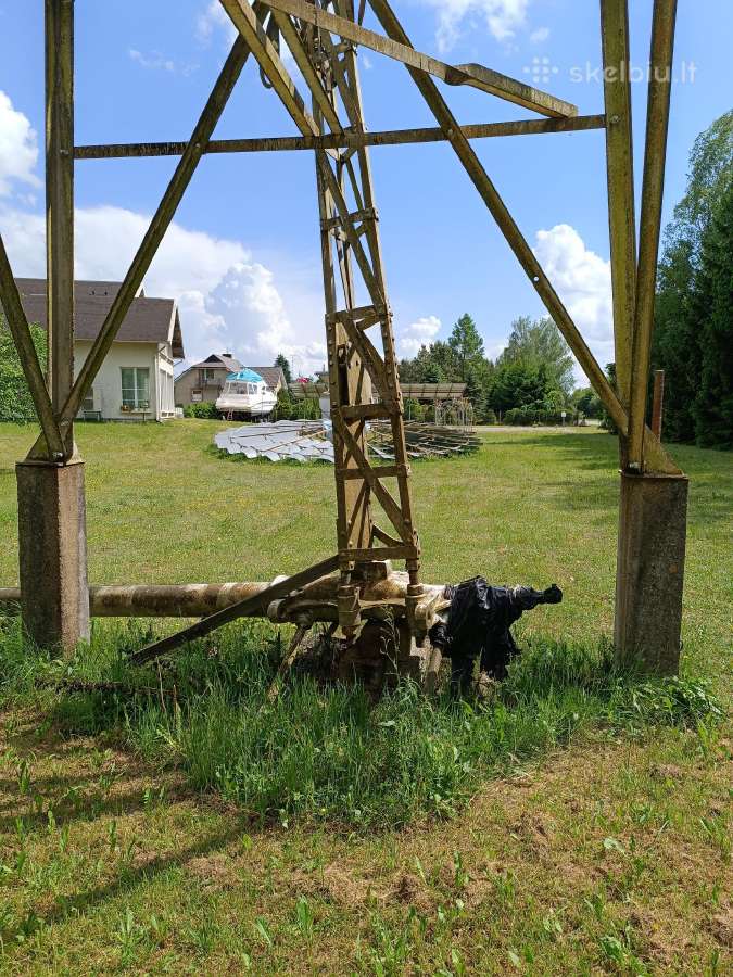 Vėjo turbina malūnas senovinis antikvarinis - nuotraukos Nr. 7