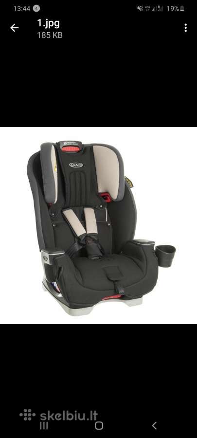 Graco milestone all in one, aluminium automobilio