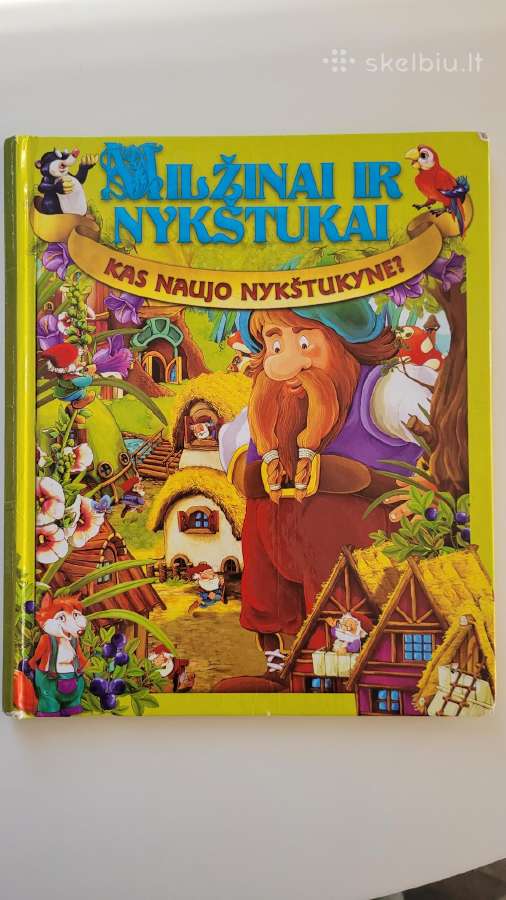 Knyga vaikams Milžinai ir nykštukai