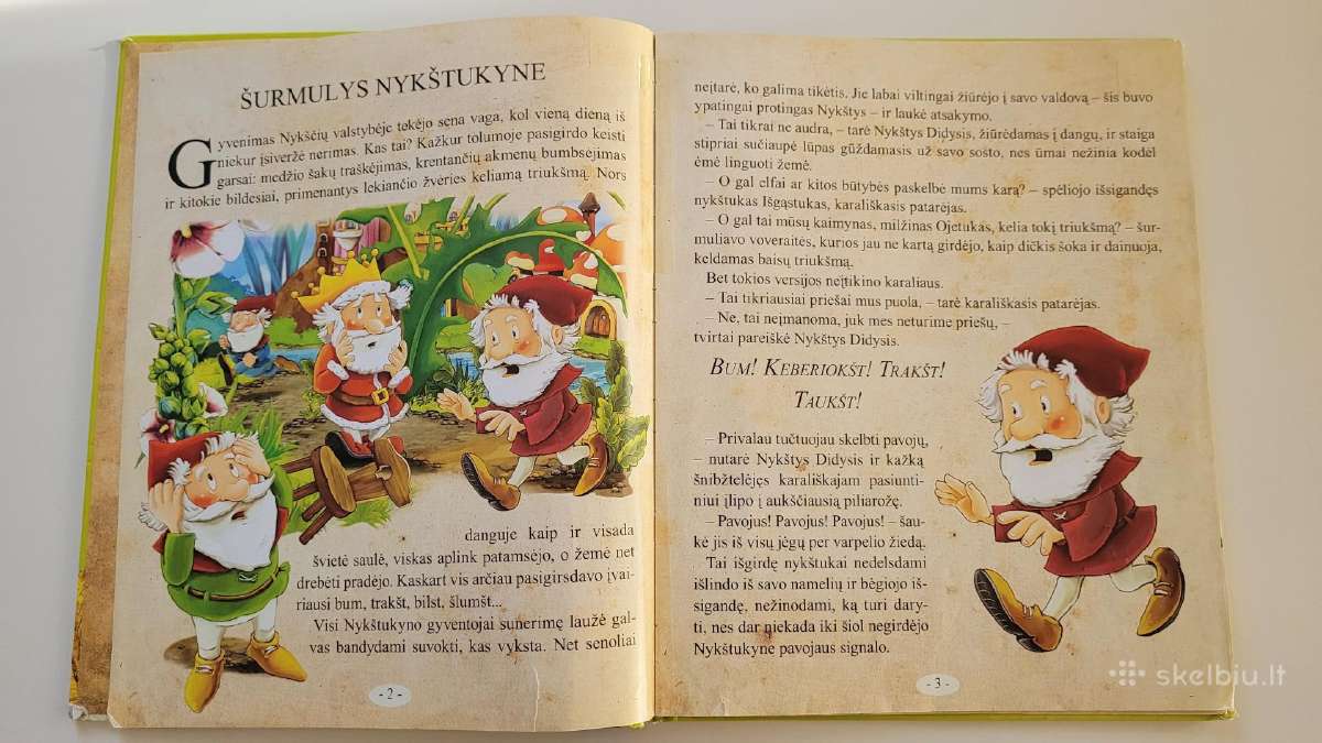 Knyga vaikams Milžinai ir nykštukai - nuotraukos Nr. 2