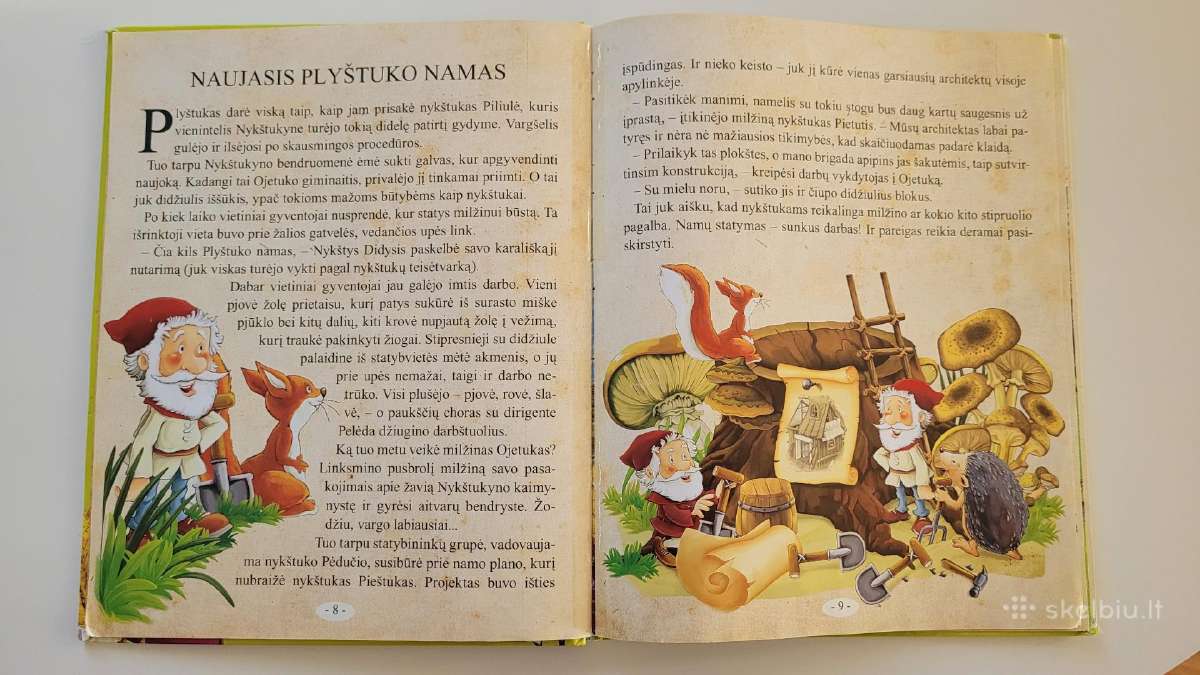 Knyga vaikams Milžinai ir nykštukai - nuotraukos Nr. 3