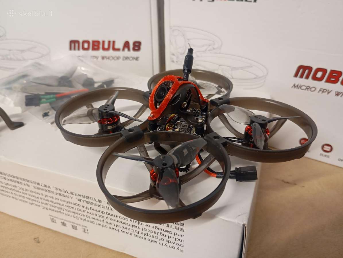 Nauji Happymodel Mobula 8 fpv dronai - nuotraukos Nr. 3