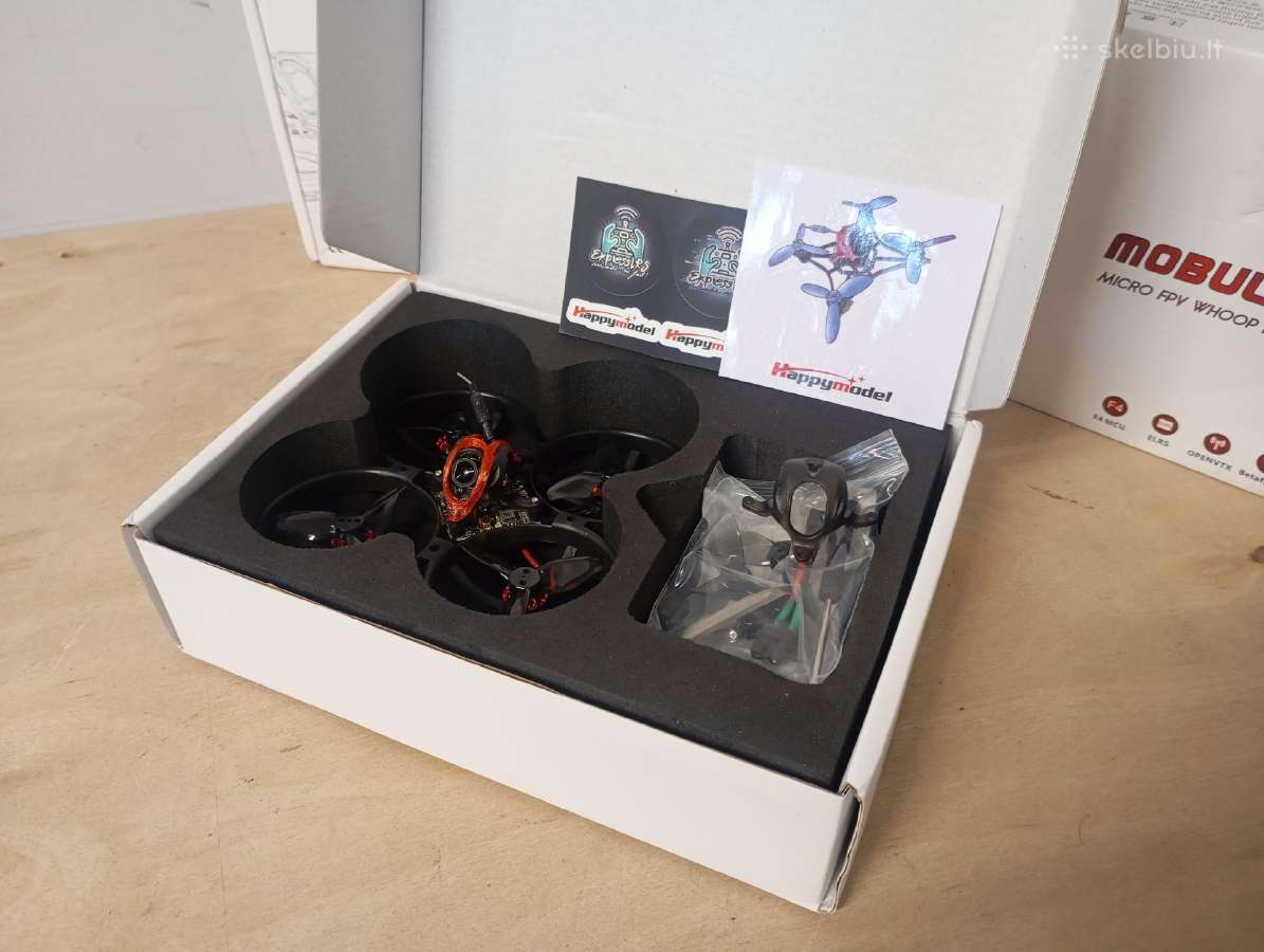 Nauji Happymodel Mobula 8 fpv dronai - nuotraukos Nr. 4