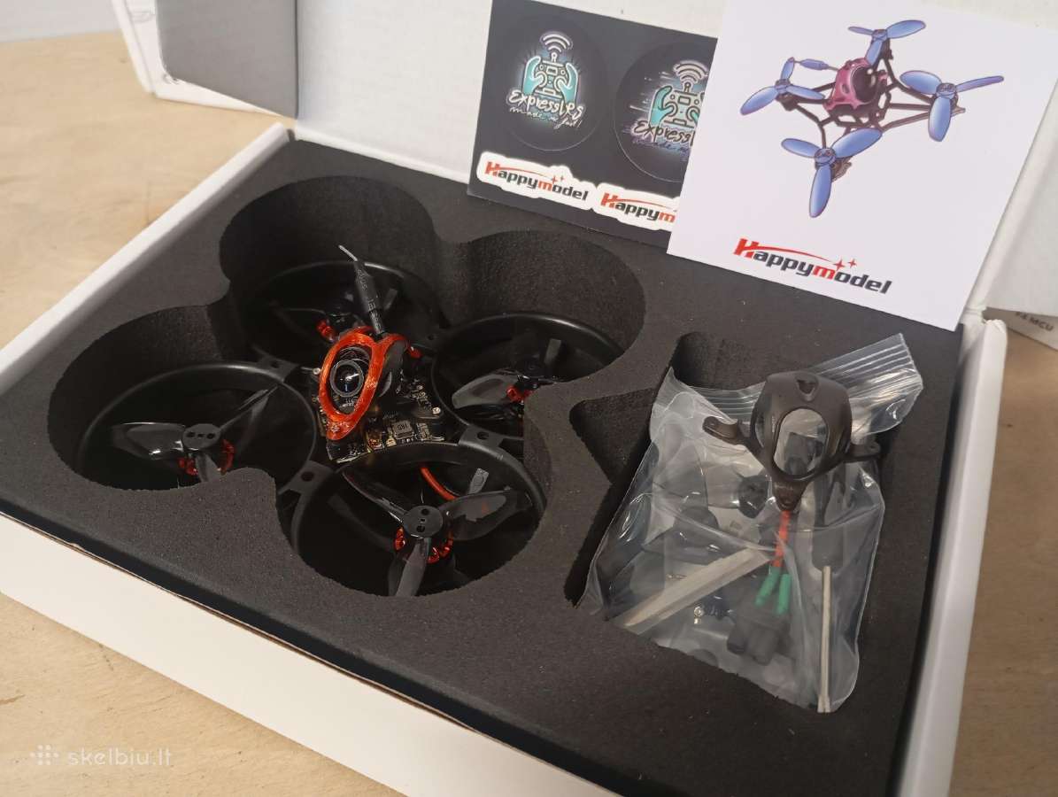 Nauji Happymodel Mobula 8 fpv dronai - nuotraukos Nr. 5