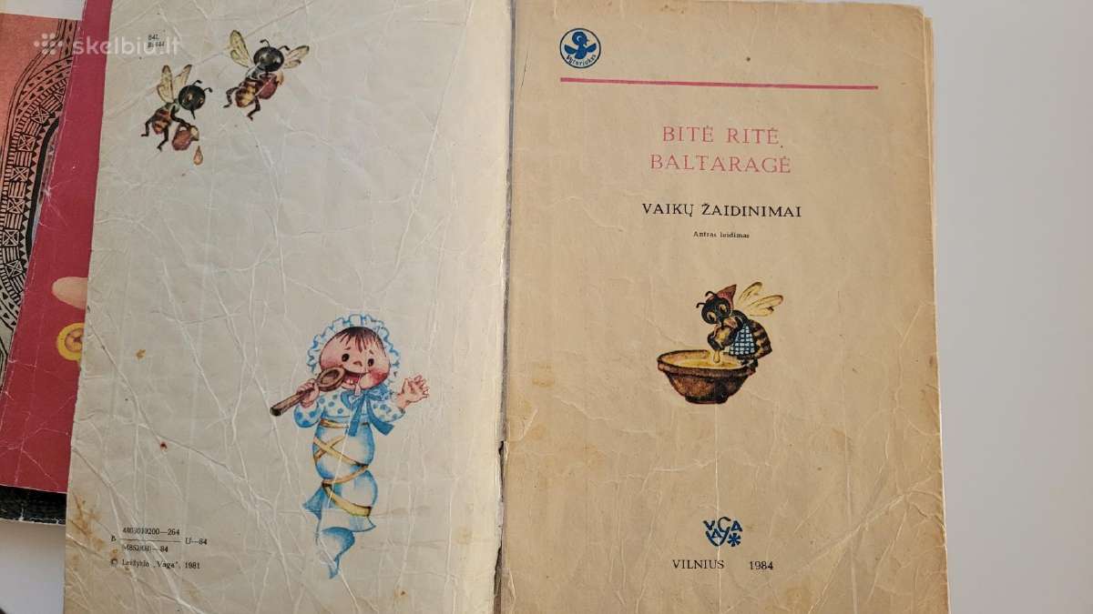 Senovinės vaikiškos Vyturiuko leidyklos knygelės - nuotraukos Nr. 7