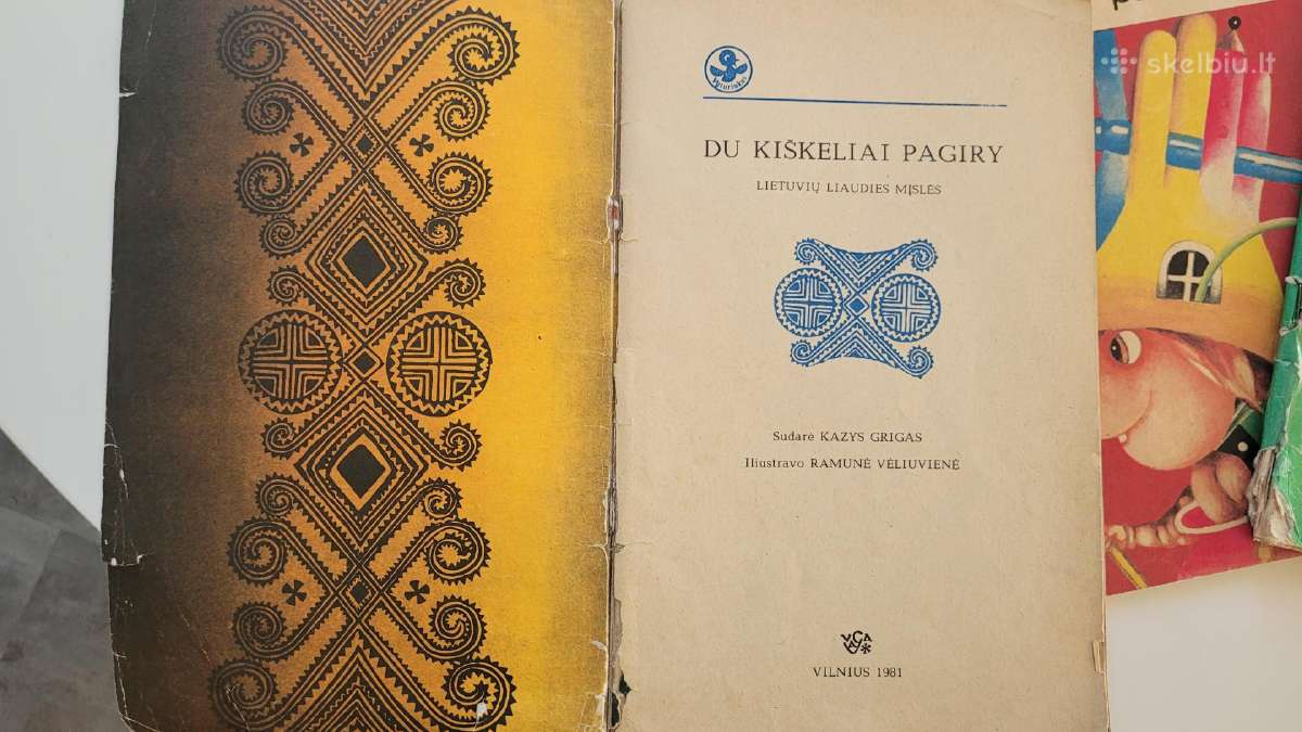 Senovinės vaikiškos Vyturiuko leidyklos knygelės - nuotraukos Nr. 4