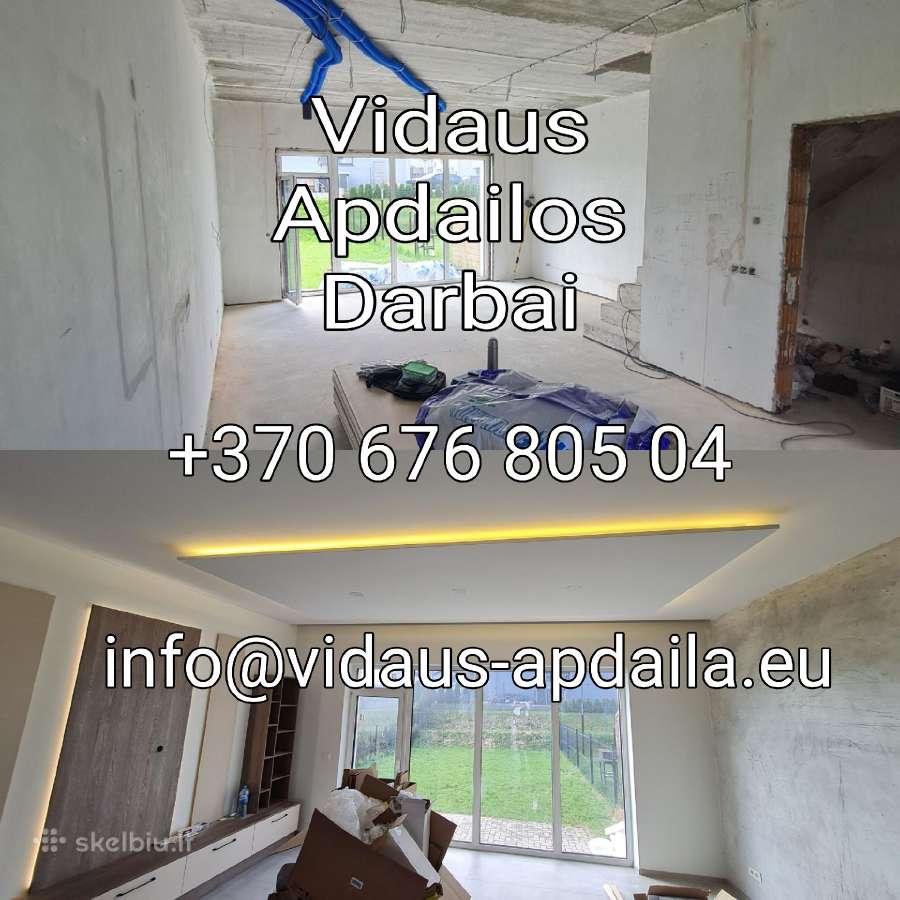 Visi Vidaus Apdailos Darbai
