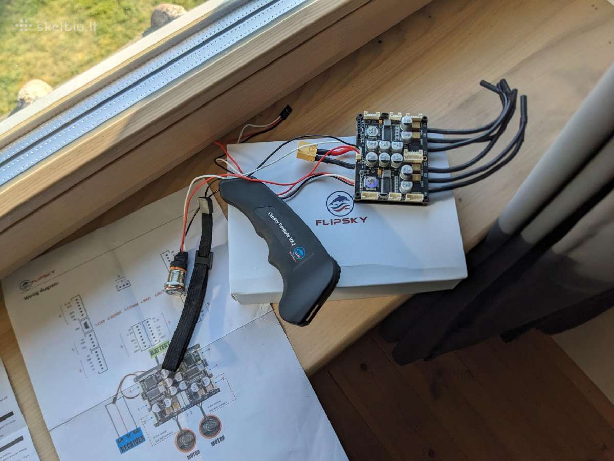 Flipsky Dual Fsesc 4.20 Plus Vesc valdiklis