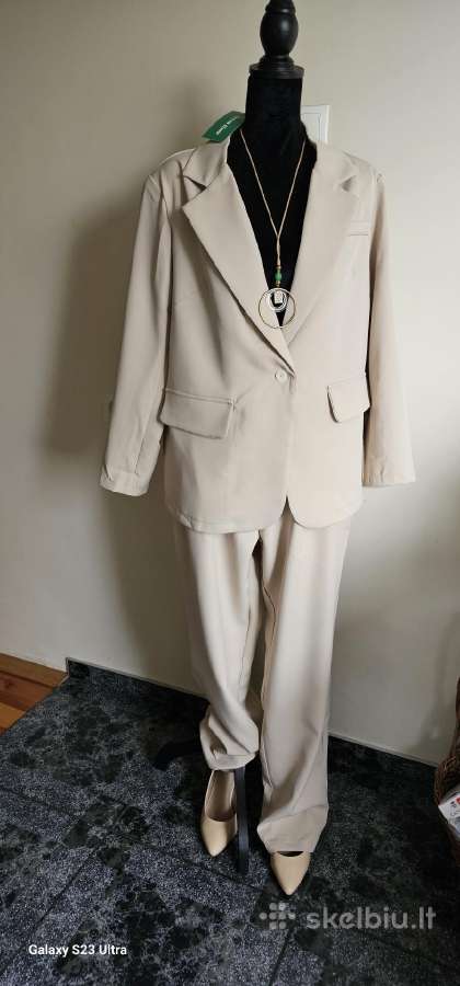 Shein klasikinis elegantiškas kelnių kostiumėlis - nuotraukos Nr. 2