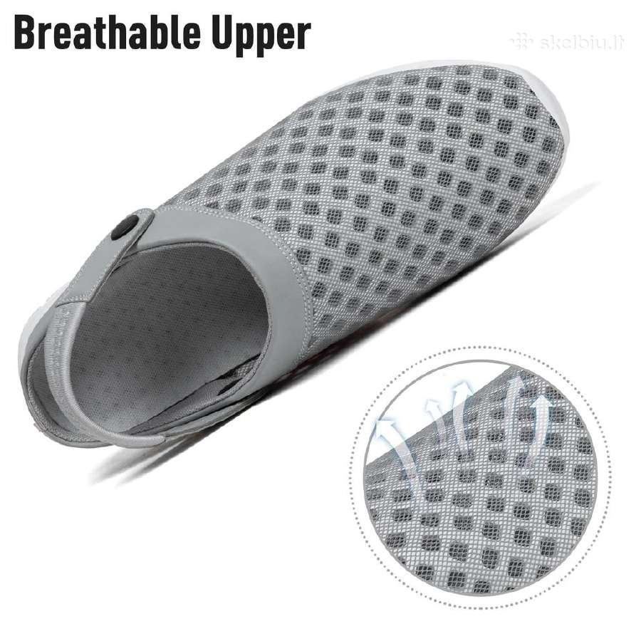 Vasarinės unisex kvėpuojančios basutės, tinklinės - nuotraukos Nr. 6