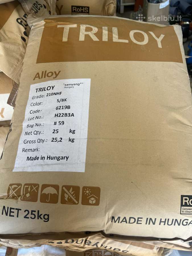 Plastiko granulės triloy210nhf