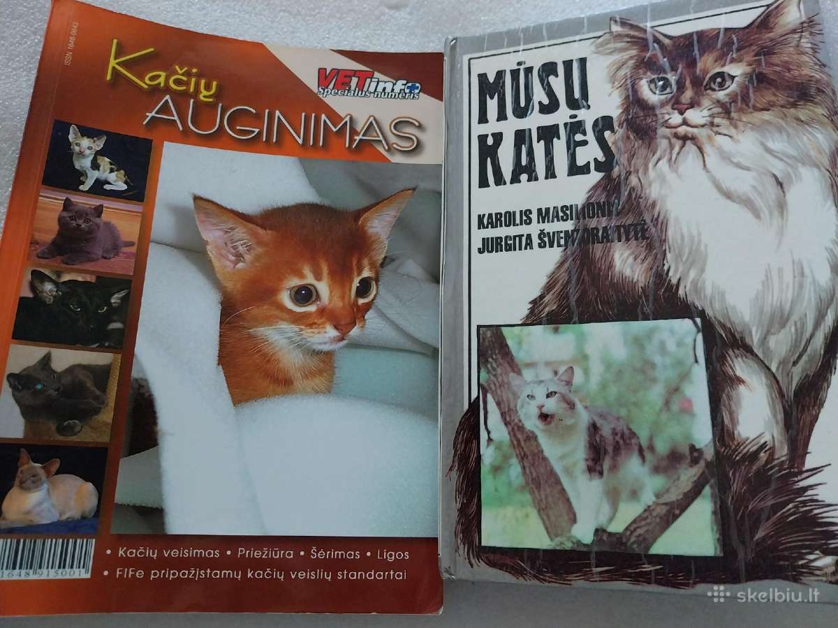Knygos apie kates