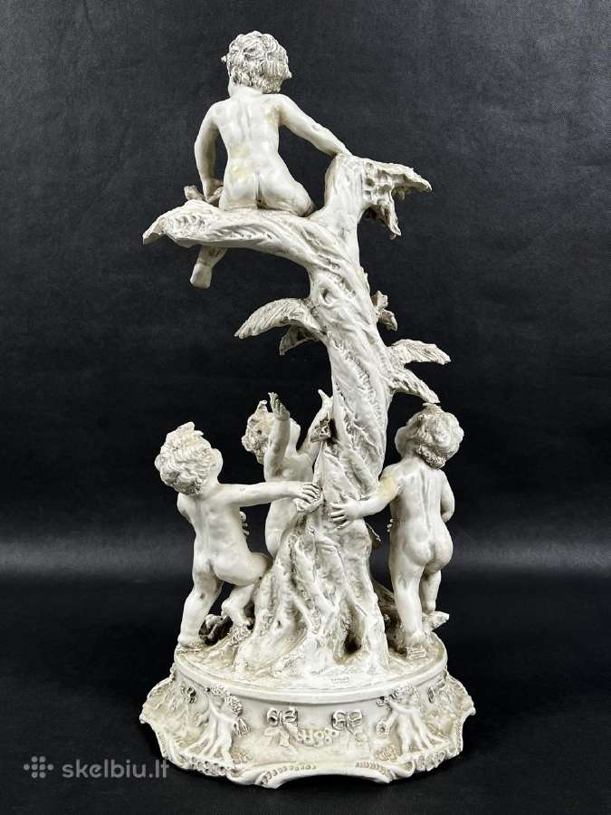 Capo Di Monte skulptūra "Angelai" - nuotraukos Nr. 5