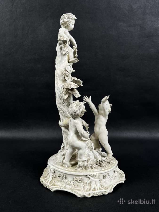 Capo Di Monte skulptūra "Angelai" - nuotraukos Nr. 6