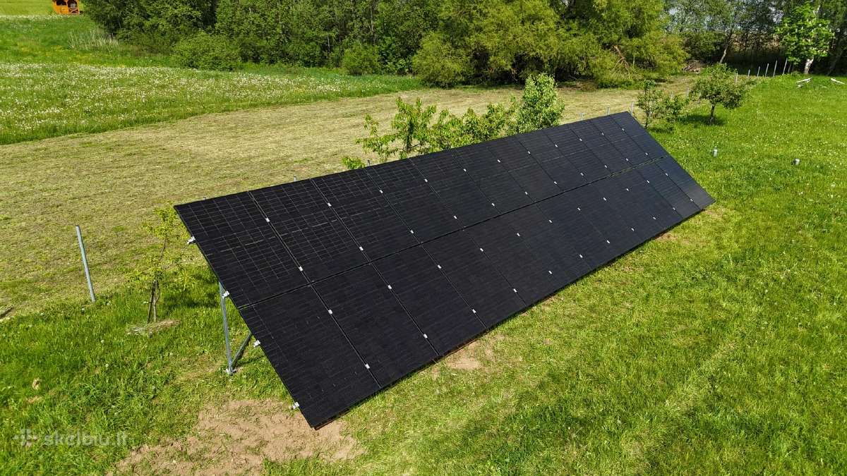 Saulės elektrinių montavimas - nuotraukos Nr. 10