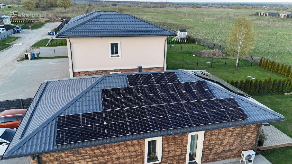 Saulės elektrinių montavimas - nuotraukos Nr. 18