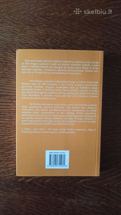 Parduodu knyga" I Sibira savo noru" - nuotraukos Nr. 2