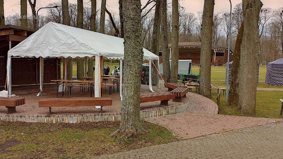 Parduodamos naudotos palapinės šventėms - nuotraukos Nr. 4