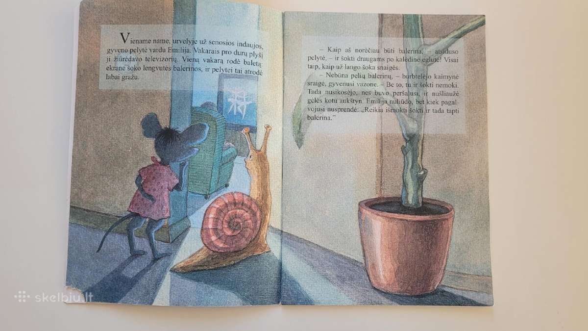Knygelė vaikams Kaip pelytė tapo balerina - nuotraukos Nr. 2