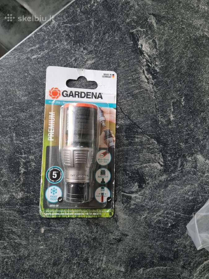 Fiskars , Gardena žarnų jungtys
