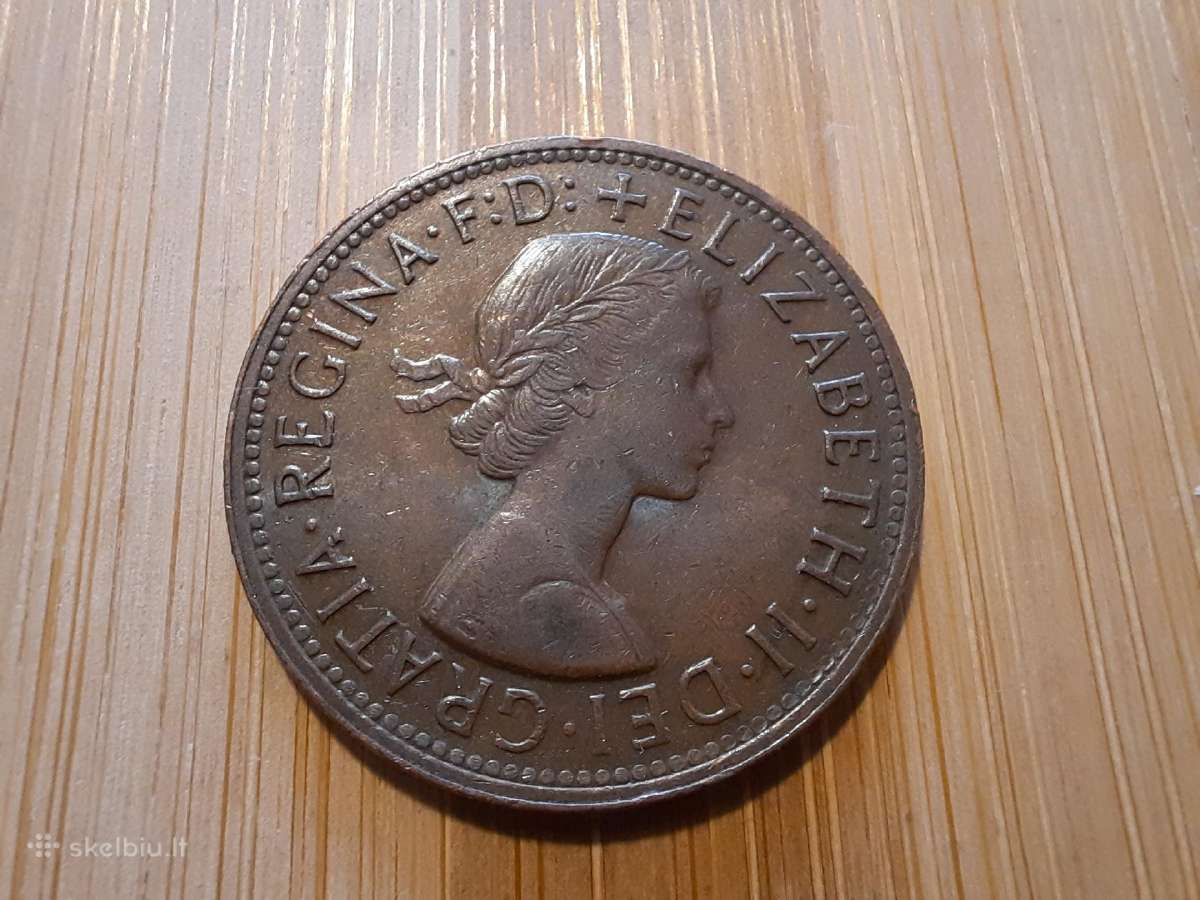 1 penny 1958 - Australija