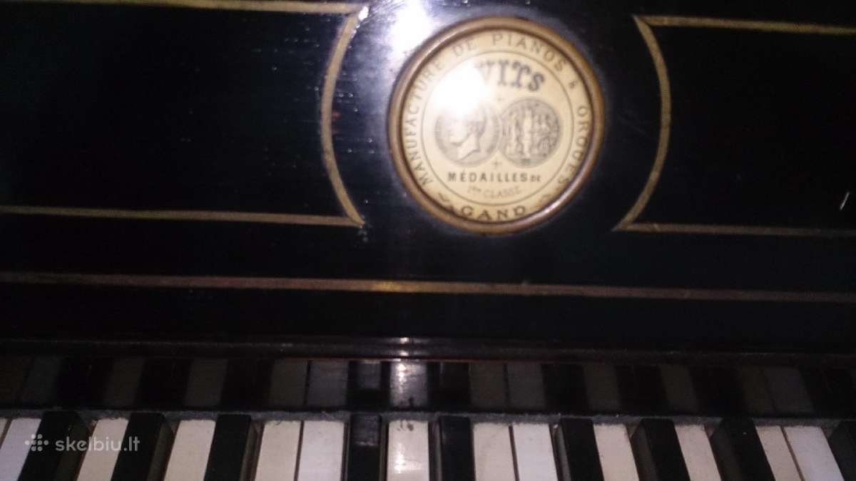 Pianina Ferdinand Schaaffe, Frankfurter M - nuotraukos Nr. 4
