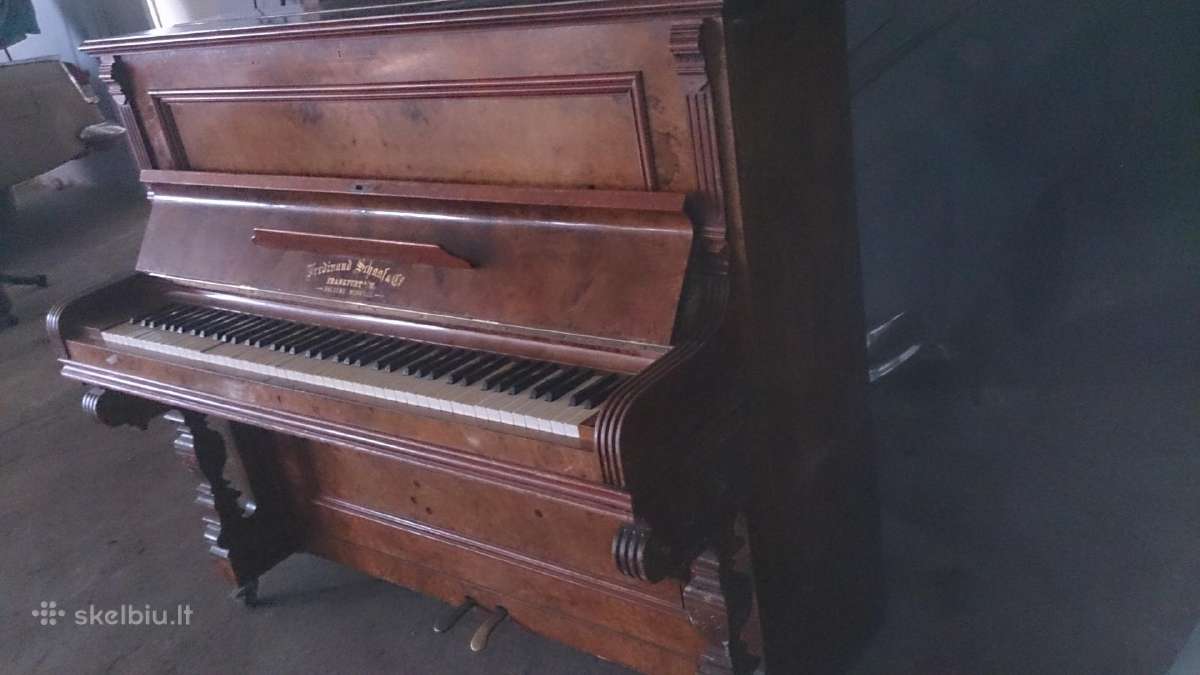Pianina Ferdinand Schaaffe, Frankfurter M - nuotraukos Nr. 9