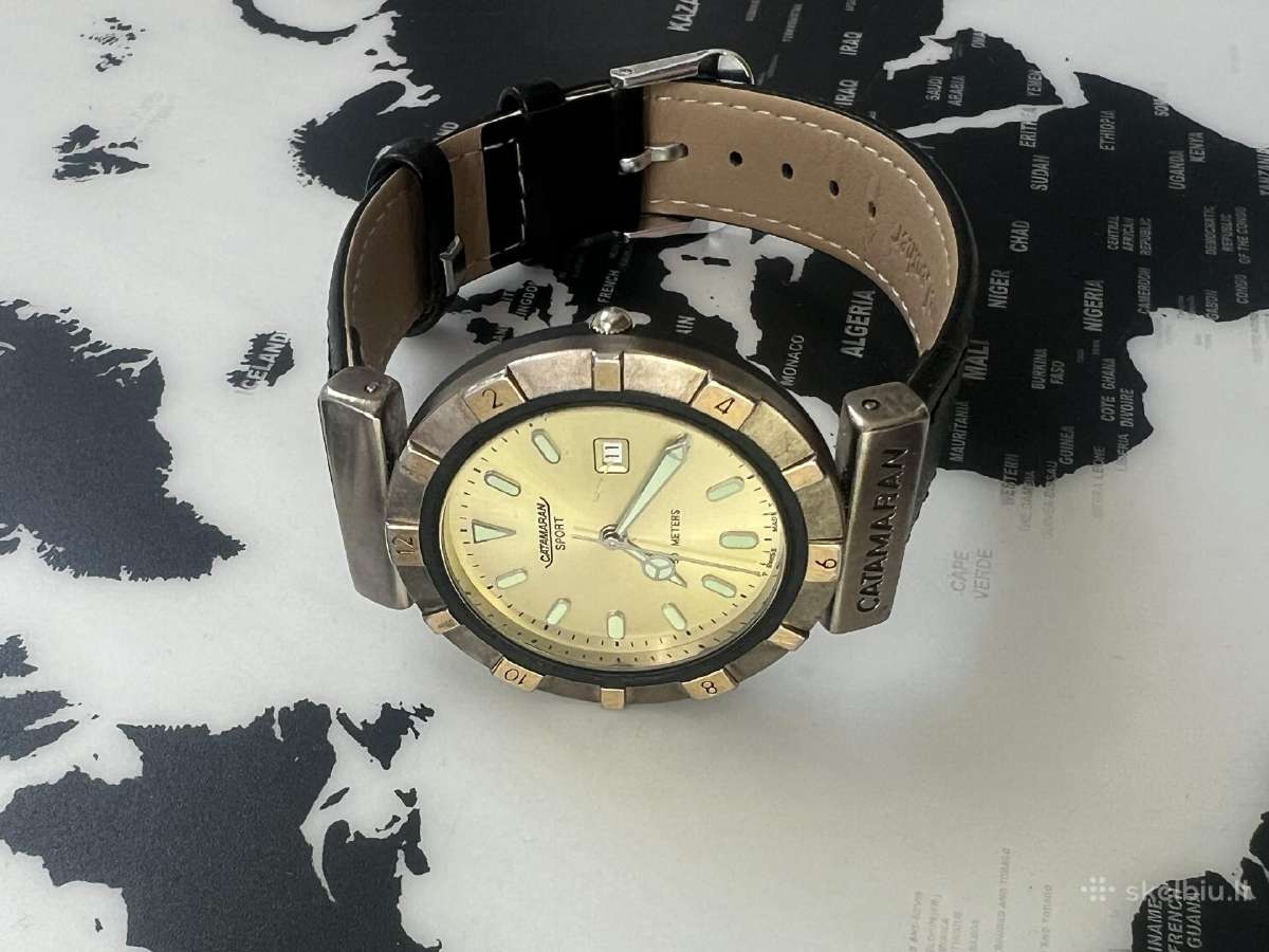 Catamaran, Swatch chronografas, Casio illuminator - nuotraukos Nr. 2