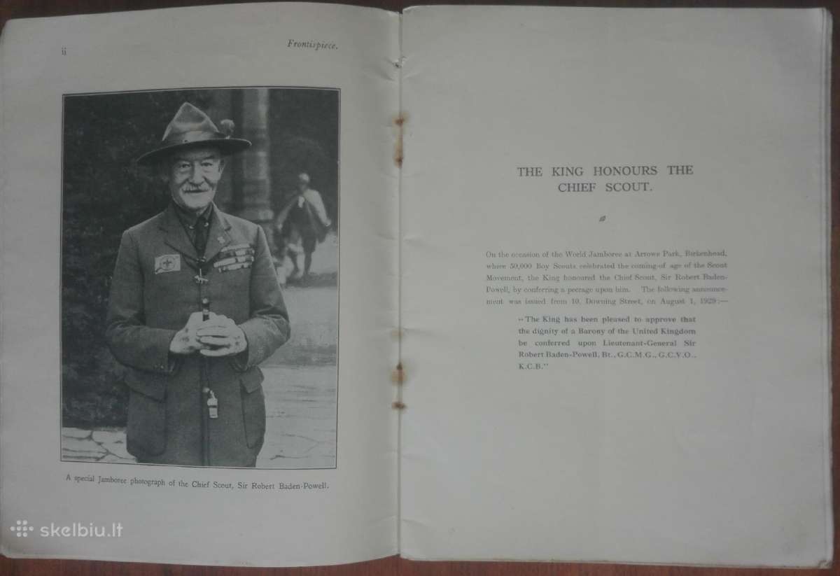1530. The World Jamboree Of Boj Scouts 1929 m. - nuotraukos Nr. 3