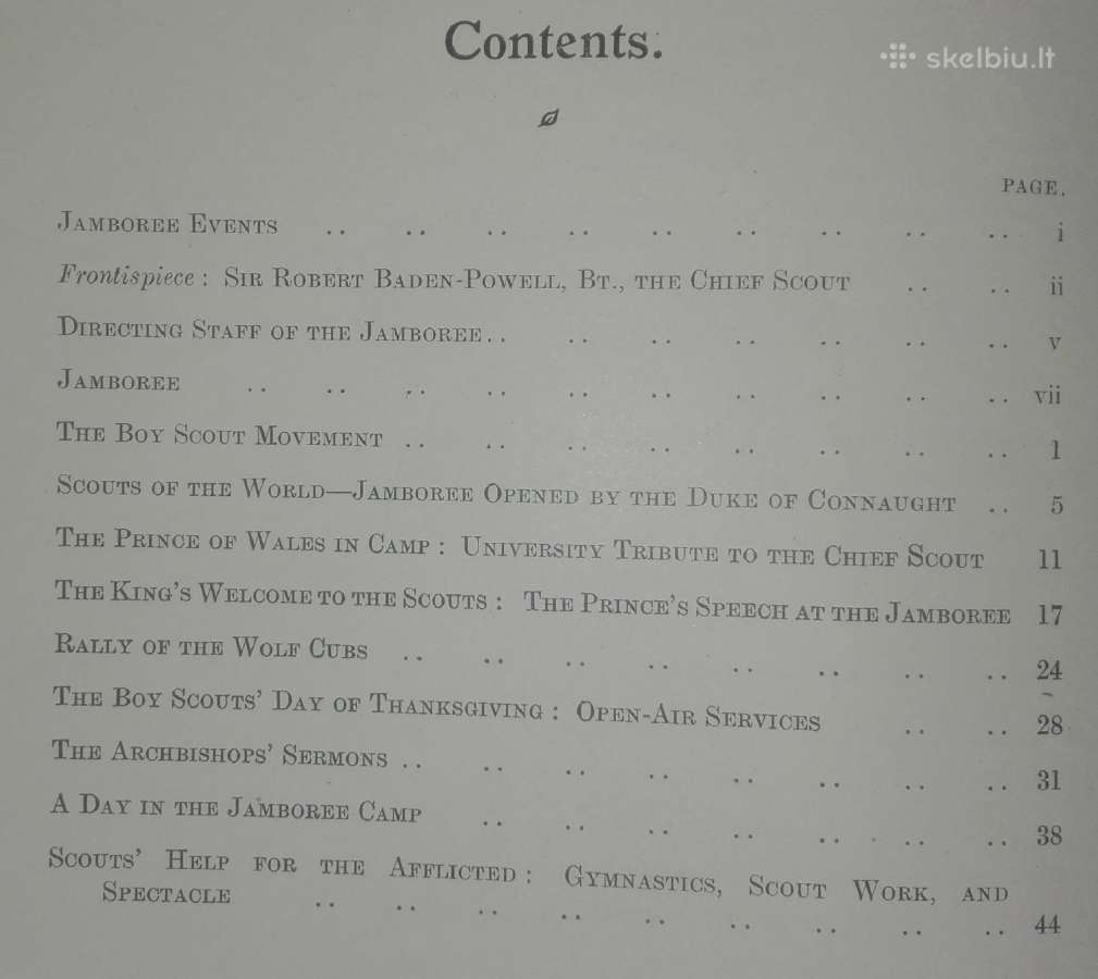 1530. The World Jamboree Of Boj Scouts 1929 m. - nuotraukos Nr. 4