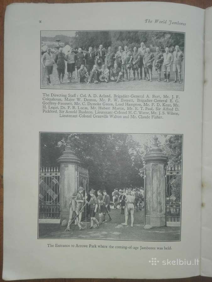 1530. The World Jamboree Of Boj Scouts 1929 m. - nuotraukos Nr. 6