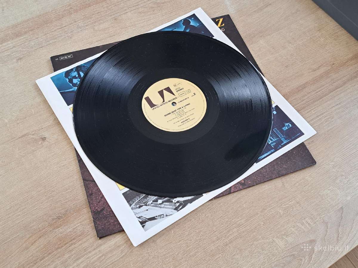 Vinilinė plokštelė Fisher-z Going Deaf for a Livin - nuotraukos Nr. 3