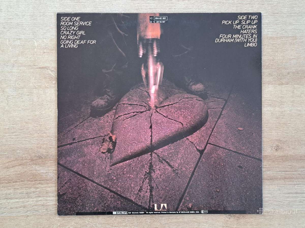 Vinilinė plokštelė Fisher-z Going Deaf for a Livin