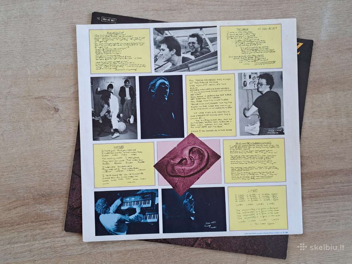 Vinilinė plokštelė Fisher-z Going Deaf for a Livin - nuotraukos Nr. 6
