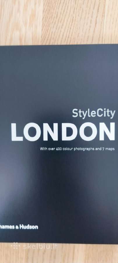 Knyga anglu kalba ''Style City London'' - nuotraukos Nr. 2