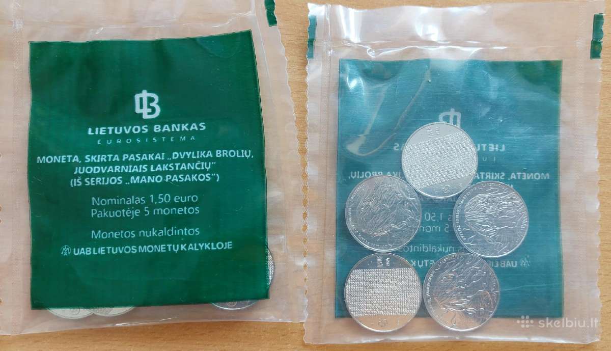 2024m.1,50 € “Dvylika brolių-5vnt