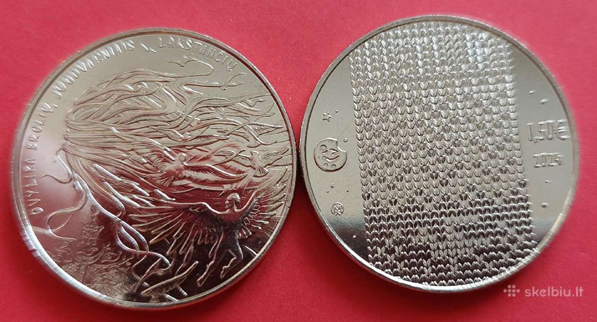 Lietuva 1.50 € monetos ir sidabrines - nuotraukos Nr. 10
