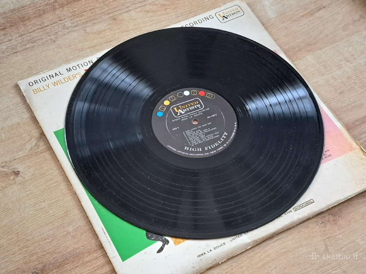 Vinilinė plokštelė Irma La Douce-1963-original - nuotraukos Nr. 2