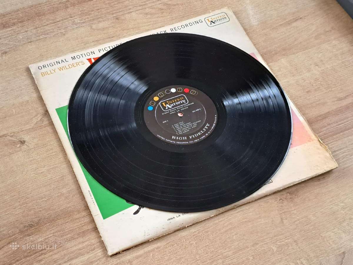 Vinilinė plokštelė Irma La Douce-1963-original - nuotraukos Nr. 3