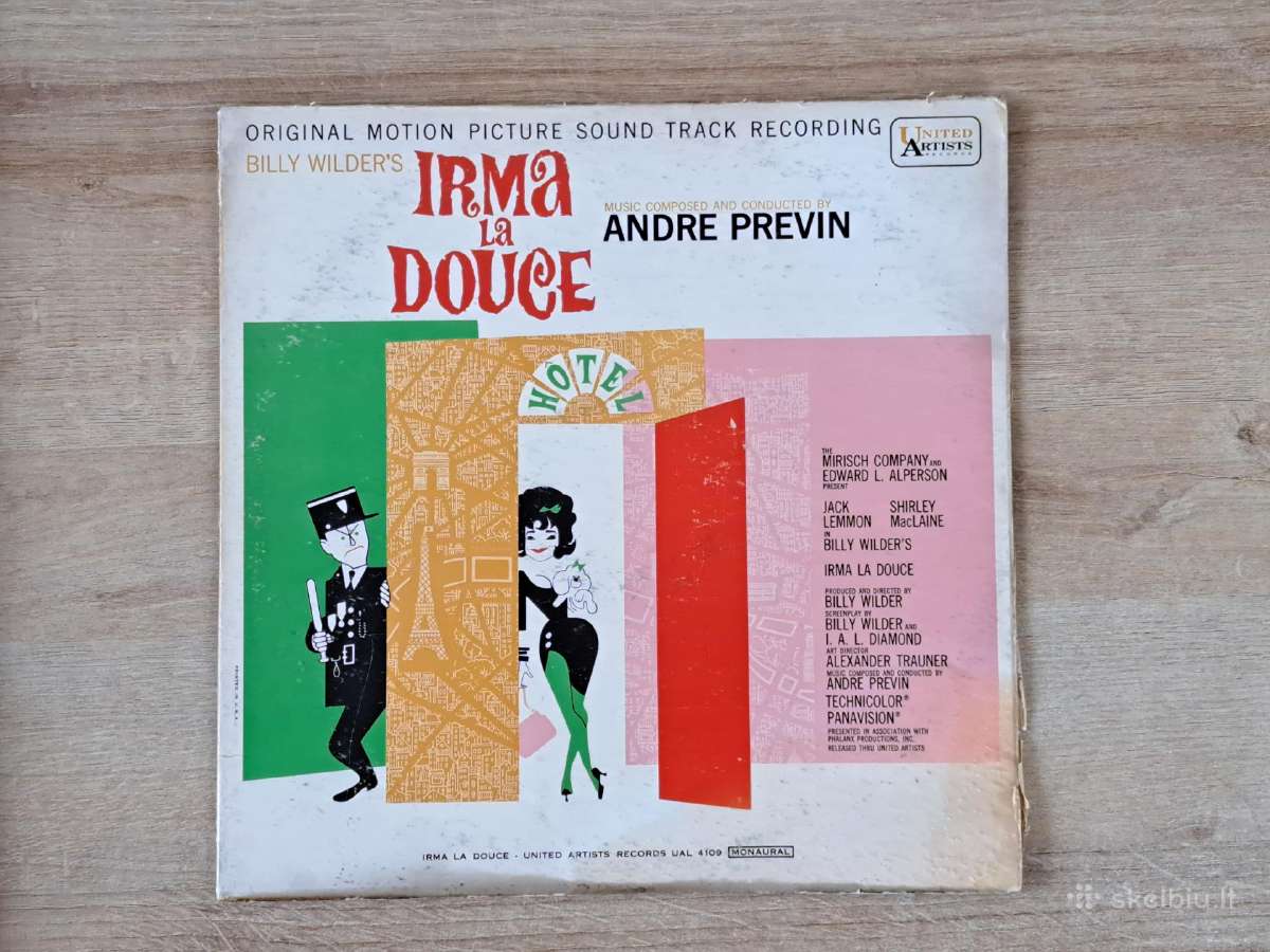 Vinilinė plokštelė Irma La Douce-1963-original