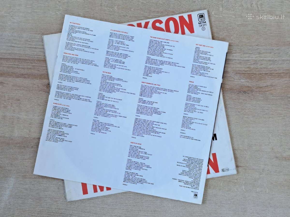 I'm Your Man by Joe Jackson, 1979. - nuotraukos Nr. 7