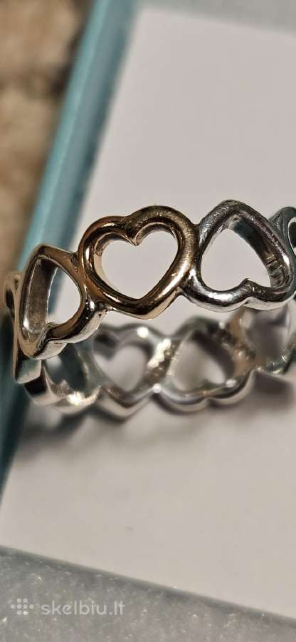 Tiffany & Co. Metro heart žiedas - nuotraukos Nr. 2