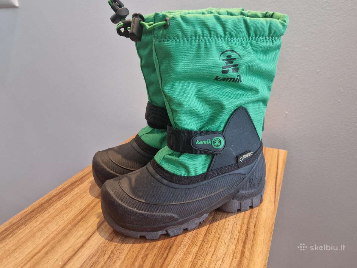 Kamik vaikiški sniego batai su goretex