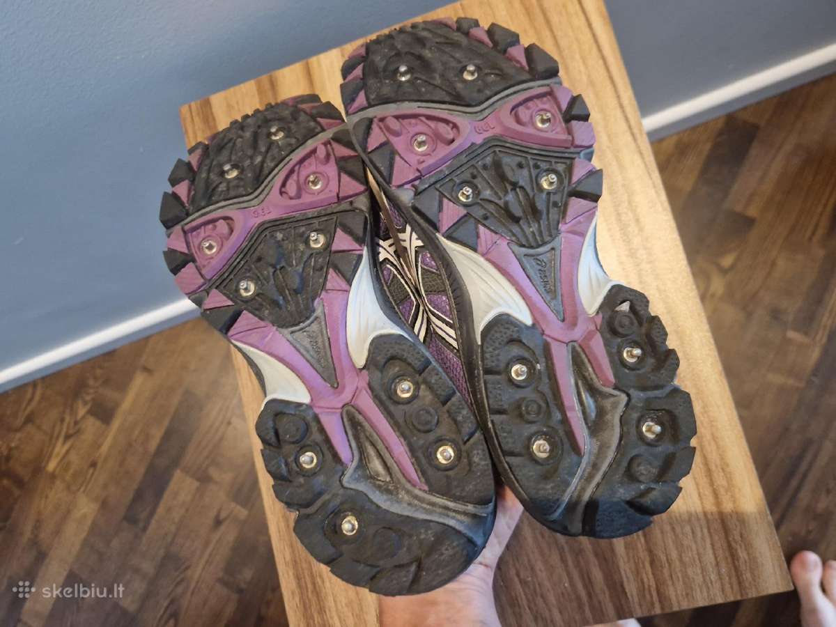 Asics žygio bateliai su goretex ir dygliais - nuotraukos Nr. 5