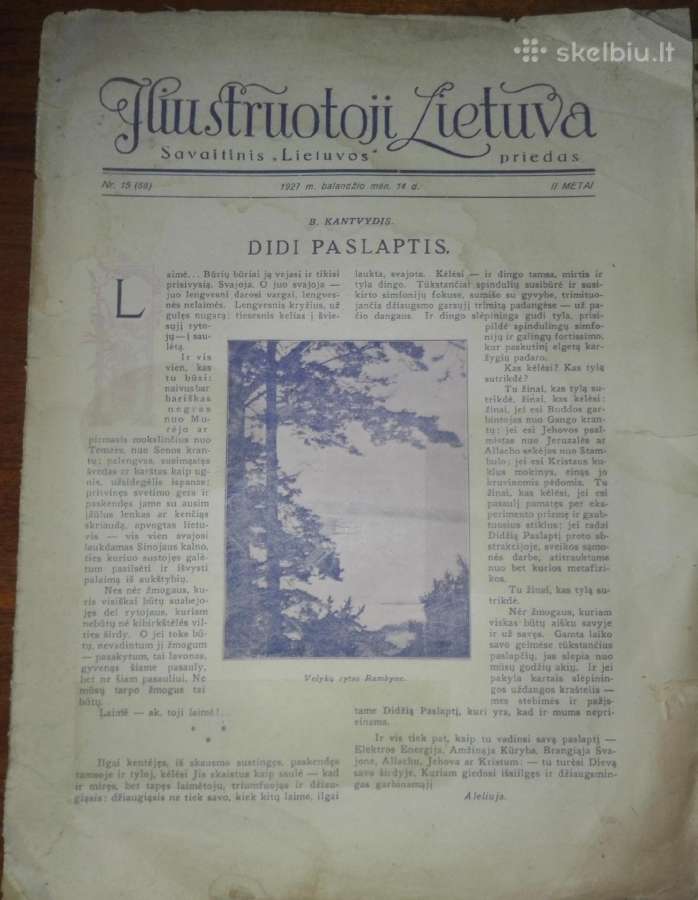 1298. Iliustruotoji Lietuva antikvarinis-kolekcini - nuotraukos Nr. 10